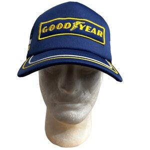 Blue and Yellow Men's Hat
